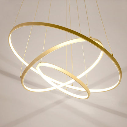 Lampe Suspendue Moderne Ring pour Salon