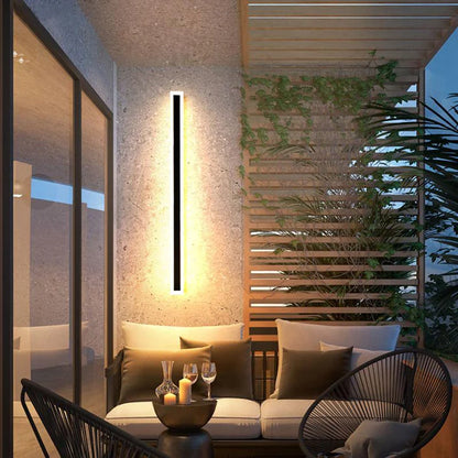 Applique Mural Moderne Linéaire Extérieur/Intérieur Etanche