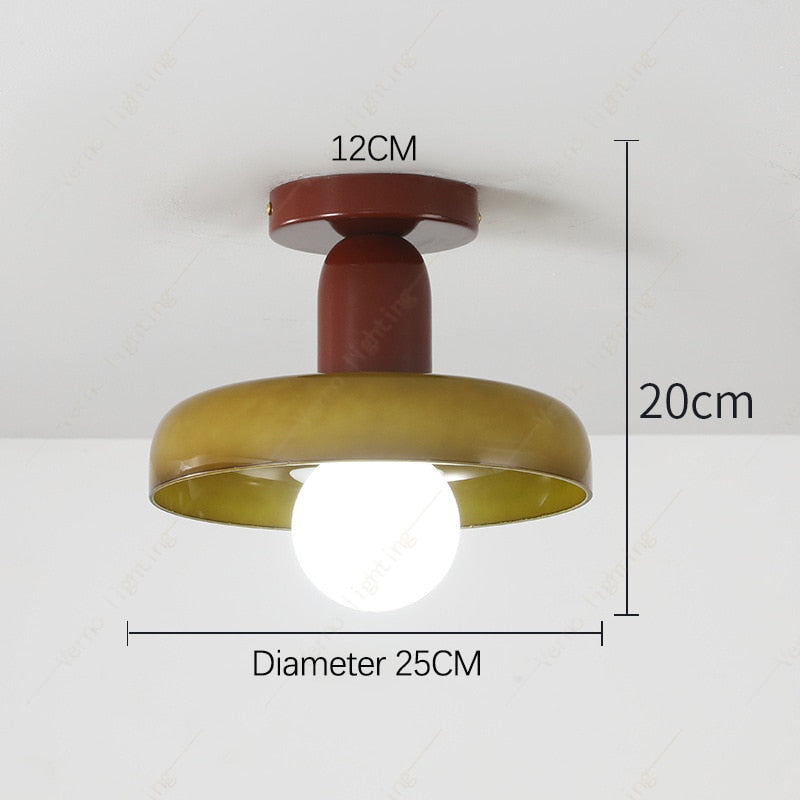 Lampe Suspendue Nordique de Couleur pour Salle à Manger