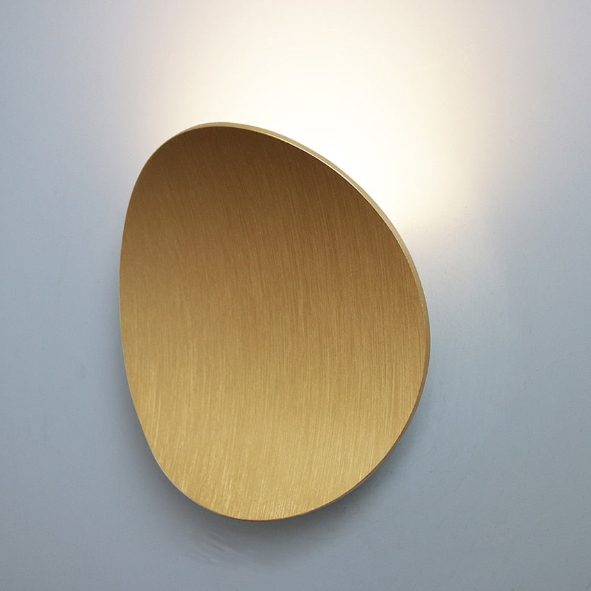 Applique Mural Aluminium Moderne Cercle d'arc pour Chambre et Couloir