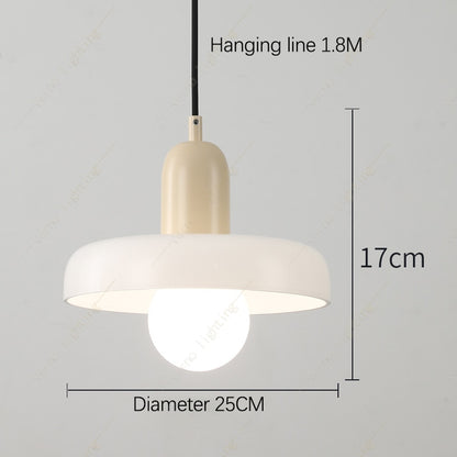 Lampe Suspendue Nordique de Couleur pour Salle à Manger