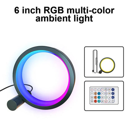 Veilleuse de Nuit LED RGB Cercle