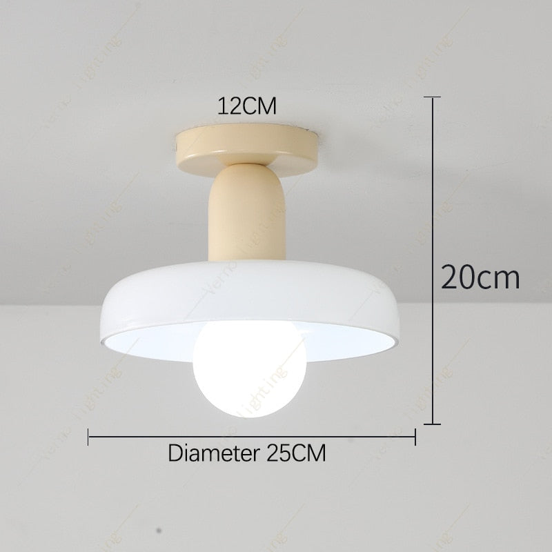 Lampe Suspendue Nordique de Couleur pour Salle à Manger