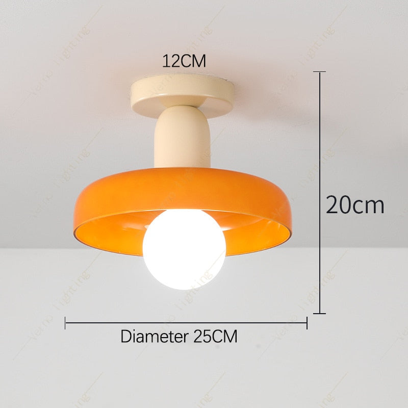 Lampe Suspendue Nordique de Couleur pour Salle à Manger