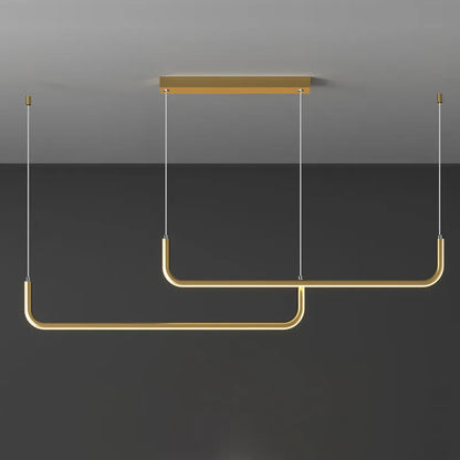 Lampe Suspendue Moderne Linéaire pour Cuisine