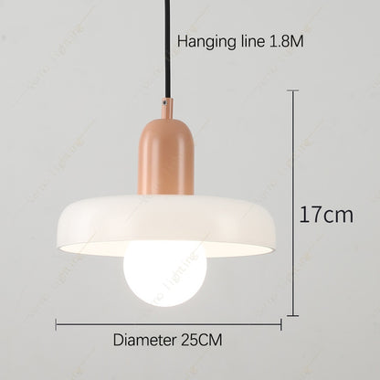 Lampe Suspendue Nordique de Couleur pour Salle à Manger