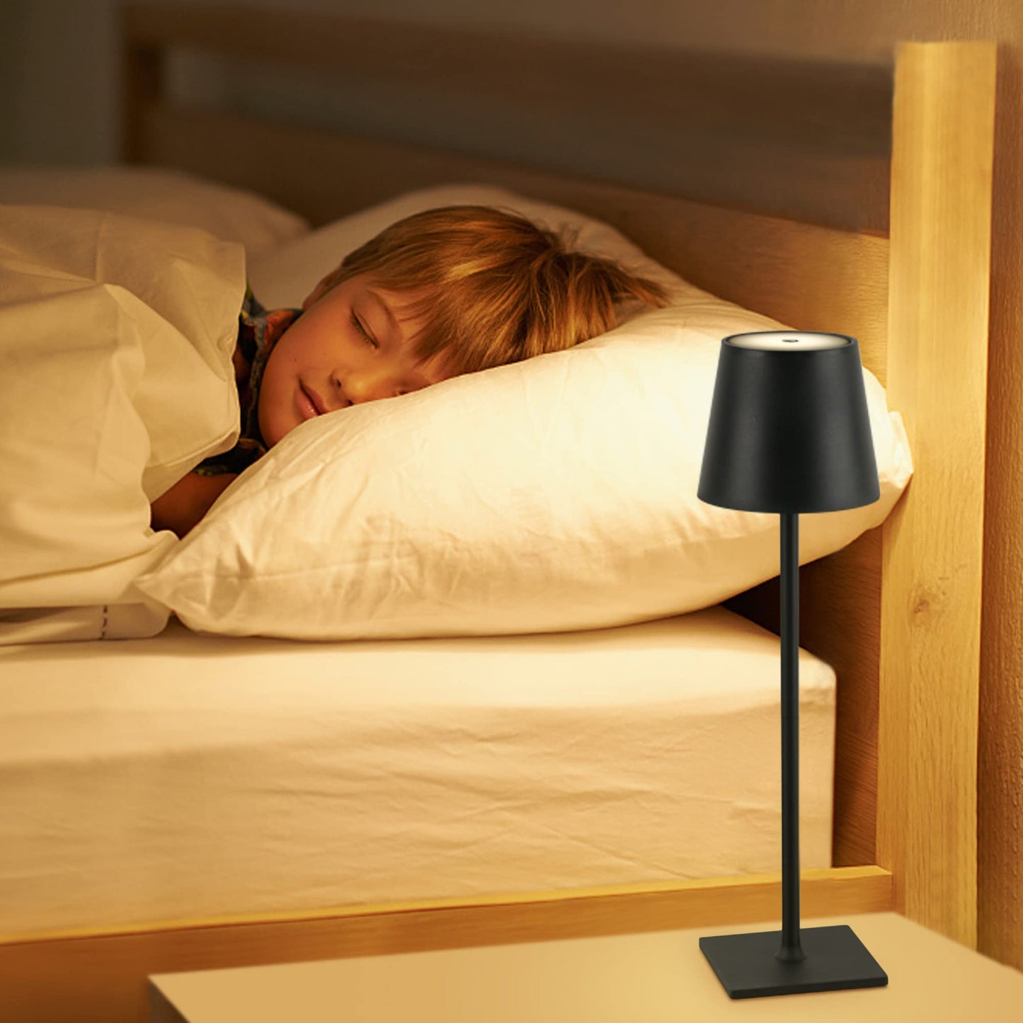 Lampe de Table Tactile Classique sans fil rechargeable USB-C