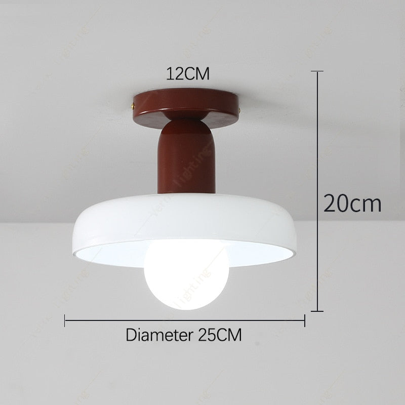 Lampe Suspendue Nordique de Couleur pour Salle à Manger